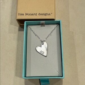 Lisa Leonard Designs Silver Heart Necklace